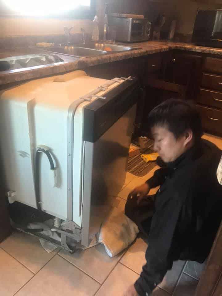 repair services made by technician from Appliance Service Professionals